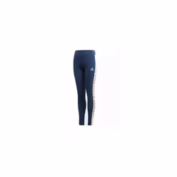 ) Girls adidas Athletic Club Bold Leggings Navy Blue - age 7-8 Years (Height 128cm