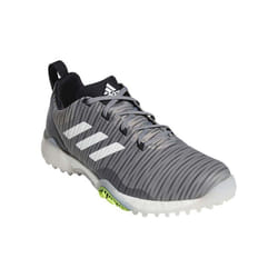 ADIDAS Golf Mens CodeChaos Waterproof Performance Spikeless Golf Shoes Grey/White - Grey/White/Black