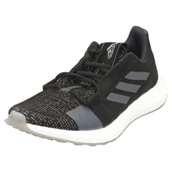 adidas Senseboost Go Mens Casual Trainers in Black White - 7