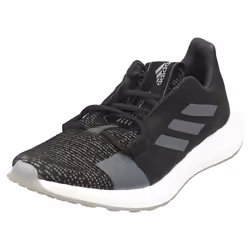 adidas Senseboost Go Mens Casual Trainers in Black White - 8.5