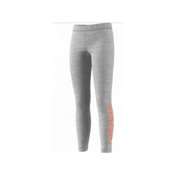 ) adidas Junior Girls Linear Leggings Grey FM7023 - Age 7-8 (Height 128cm