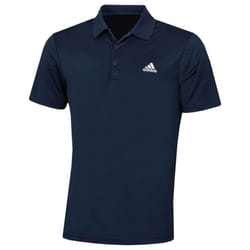 adidas Golf Mens 2021 Performance Left Chest Logo Stretch Soft Polo Shirt - S, Collegiate Navy