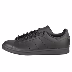 adidas Stan Smith Mens Classic Trainers in Black Black - Size 8 UK