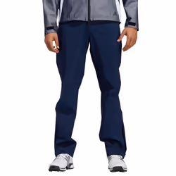 adidas Golf Mens 2022 RAIN.RDY Tech Water Repellent Pants Trousers - XL/S, Collegiate Navy