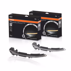 Turn Signal; OSRAM; LEDriving; yellow lateral installation, Exterior Mirror LED 12 Dynamic; for SEAT
