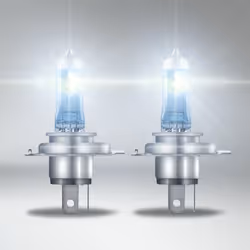 OSRAM H4 Night Breaker Laser Light Bulbs 12V 60/55W P43t-38 - by pair, white