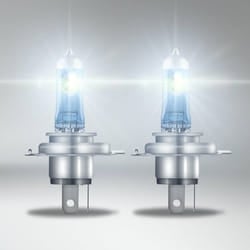 OSRAM H4 Night Breaker Laser Light Bulbs 12V 60/55W P43t-38 - by pair, white