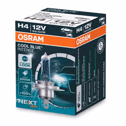Light Bulbs; OSRAM; COOL BLUE INTENSE next Generation; H4 12 60/55 P43t 5000 Halogen; for VOLKSWAGEN, MERCEDES-BENZ, SKODA, P ...