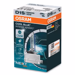 Light Bulbs; OSRAM; XENARC COOL BLUE INTENSE next Generation; D1S 85 35 Pk32d-2 6200 Xenon; for BMW, MERCEDES-BENZ, VOLVO, VA ...