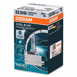 Light Bulbs; OSRAM; XENARC COOL BLUE INTENSE next Generation; D3S 42 35 PK32d-5 4300 Xenon; for AUDI, VOLKSWAGEN, VOLVO, SKOD ...
