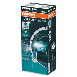OSRAM COOL BLUE INTENSE next Generation 2825CBN Light Bulbs 12 5 W5W HYUNDAI: i30 II Estate, Tucson, MERCEDES-BENZ: S-Class Coupe