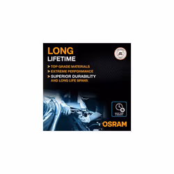 OSRAM LEDriving XTR, ?H4 LED headlight lamps, cool white LED light, off-road only, 64193DWXTR, folding box (2 lamps)