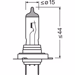 OSRAM 64210NBS-1BL Bulb, spotlight H7 12V 55W