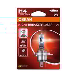 OSRAM H4 Night Breaker Laser Light Bulb 12V 60/55W P43t-38 - 1 piece, silver