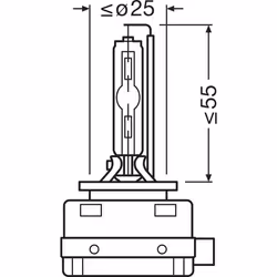OSRAM 66140XN2 Bulb, spotlight D1S 85V 35W - Additional view 5