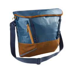 VAUDE CityMe Bike, Rear, Bicycle bag, Polyamide, Polyurethane, Blue, Brown, 18 L, 33.8 cm (13.3")