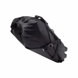 VAUDE Trailsaddle II, Saddle, Bicycle bag, Nylon, Polyamide, Polyester, Polyethylene, Black, Grey, 10 L, 450 mm