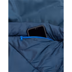 VAUDE Sioux 1000 II Adult Mummy sleeping bag Polyester, Polyethylene terephthalate (PET) Blue - Additional view 3