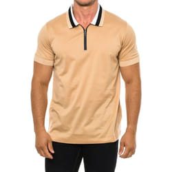 Polo De Manga Corta 745400533200 Para Hombre - beige, L