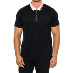 Polo De Manga Corta 745400533200 Para Hombre - black, S