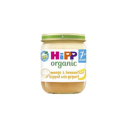 Mango Banana topped with Yogurt Baby Food Jar 7 Months 6 x 160g