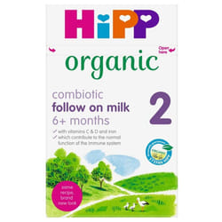 HiPP Organic 2 Follow on Baby Milk Powder from 6 months - Case of 4 x 800g boxes
