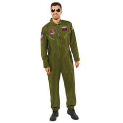Men's Top Gun jumpsuit costume - L
