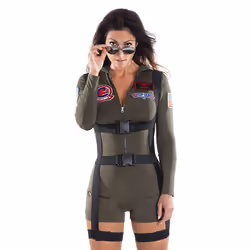 Top Gun costume for adults - Large