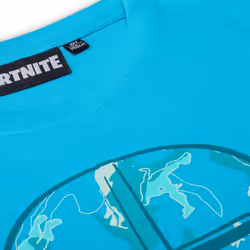 FORTNITE | Toys & Gamers | SKULL TROOPER | Blue | Short Sleeved | Unisex Kids | Crew | Gaming Cotton T-Shirt Sizes 14 Years