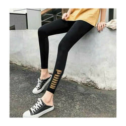 Womens Puma Essential Leggings Black - Large