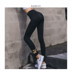 Womens Puma Essential Leggings Black - Small