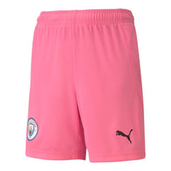 2020-2021 Man City Away Goalkeeper Shorts (Pink) - Kids - SB