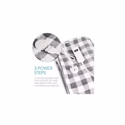 Electric Heated Wrap - Wearable Throw Blanket Soft Plush Electric Heated Cape with 3 Heat Settings and Auto Shut Off Timer - Grey/White