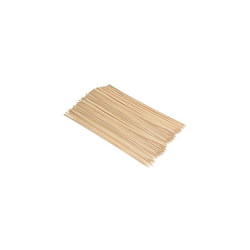100x Bamboo Skewer Sticks - Long Wooden Bamboo Skewers for Kebab, Grill, BBQ, Fruit, Chocolate Fountain, Toasting Marshmallows - 40 cm