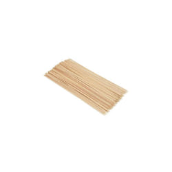 100x Bamboo Skewer Sticks Long Wooden Bamboo Skewers for Kebab Grill BBQ Fruit Chocolate Fountain Toasting Marshmallows 30 cm