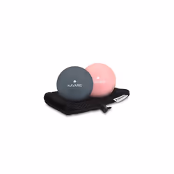 Lacrosse Massage Balls Set - Myofascial Deep Tissue Muscle Therapy for Back Legs Neck - Foot Roller Trigger Points Firm Spher ...
