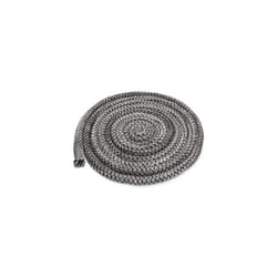 Stove Door Seal Rope 3m Long x 10mm Thick Replacement Sealer for Stoves Smoker Fireplace Log Burner Glass Heat and Fire Resistant