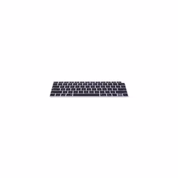 Keyboard Cover Compatible with Apple MacBook Air 13" 2018 2019 2020 A1932 - Keyboard Cover US English QWERTY - Black