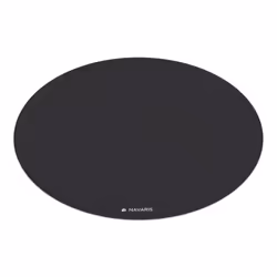 Round Yoga Mat - 120cm Diameter Circular Exercise Mat 0.6cm Thick - Non-Slip Training Mat for Pilates Workout Home Gym Medita ...