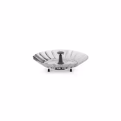 Steamer Basket for Saucepan - Vegetable Steaming Insert for Pot to Steam Vegetables - Collapsible Folding Stainless Steel Ste ...