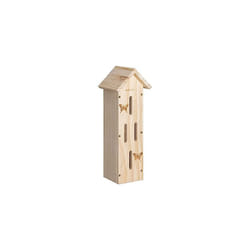 Wooden Butterfly Habitat Hanging Real Pinewood Flying Insect House Butter Fly Home for the Garden Bug Insect Hotel Hibernation Shelter