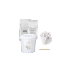 Children's Hand Casting Kit - Moulding and Plaster Powder Set for 3D Casts - 2 Kids Holding Hands or 1 Adult Hand - Includes 2L Mixing Bucket