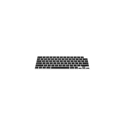 Keyboard Cover Compatible with Apple MacBook Pro 14" (2021) A2442 - Keyboard Cover US English QWERTY - Black