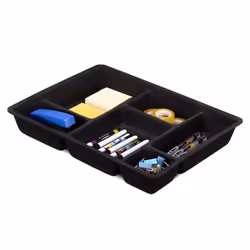 Felt Drawer Organiser Tray - Tidy Desk Drawers, Office Supplies, Jewellery, Cosmetics, Small Personal Items and Accessories - ...