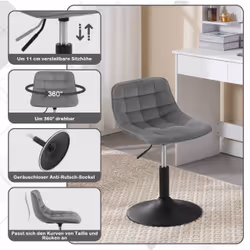 Woltu BH300hgr-1 bar stool - Additional view 5