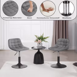 Woltu BH300hgr-1 bar stool - Additional view 6