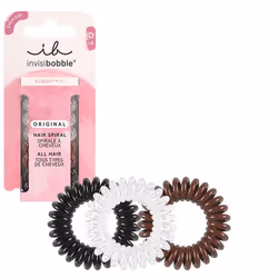 invisibobble Original The Hair Necessitie, Hair ribbon, Black, Brown, Transparent, Monochromatic, Adults, 8 pc(s)
