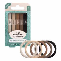 invisibobble 4063528072061, Hair ties set, Beige, Black, Brown, Dark brown, Light brown, Monochromatic, 5 pc(s)