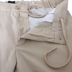 Hugo Boss Mens 2025 Phoenix Tapered Water Repellent Chino Golf Trousers - 36" Waist, Medium Beige