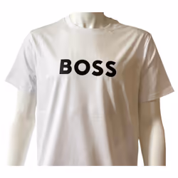 Boss Men's Cotton Regular Fit T-Shirt Black - L
